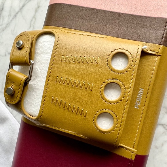 PERRIN PARIS Le Cabriolet Glove Clutch Purse - Muliti-coloured STATEMENT PIECE! - Picture 15 of 17